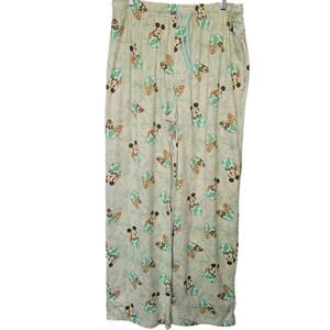 ⭐️Disney Mickey Mouse Earth Day Lounge Pants Sz L